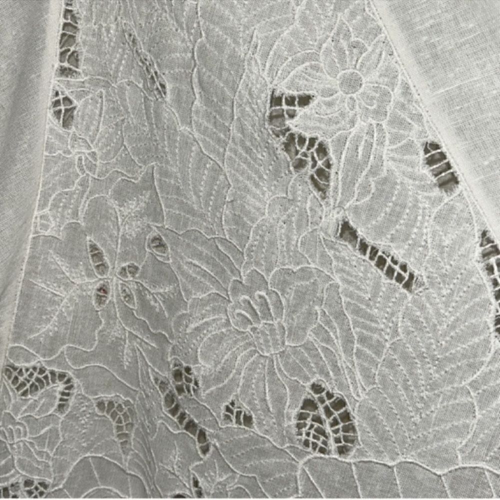 Free People White Crotchet/Lace Open Front
Cardigan(Size Medium) - Picture 10 of 11